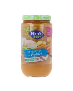 Hero Baby Tarrito Verduritas con Merluza +6 meses