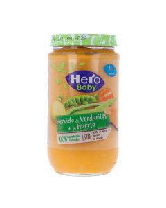 Hero Baby Tarrito Verduritas de la Huerta Hervidas +4 meses