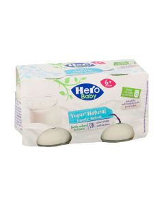 Yogur Natural Pack 2 x 120 g de Hero Baby