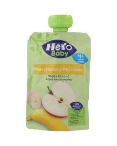 Hero Baby Solo Bolsita Manzana y Plátano