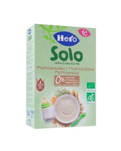 Hero Solo Papilla Multicereales +6 meses