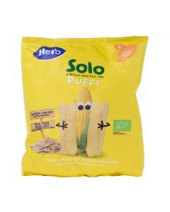 Hero Solo Puffs Maíz y Avena +8 meses