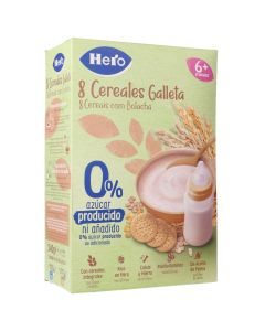Hero Baby Pedialac 8 Cereales con Galleta 340 g
