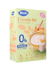 Hero Baby Pedialac 8 Cereales con Miel 340g