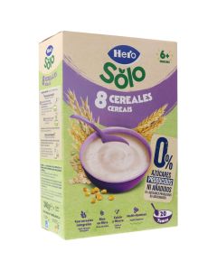 Hero Baby Pedialac Papillas 8 Cereales +6 meses 340g