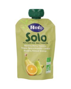 Hero Baby Solo Bolsita Plátano, Pera y Naranja