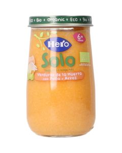 Hero Baby Solo Verduras de la Huerta con Pollo y Arroz
