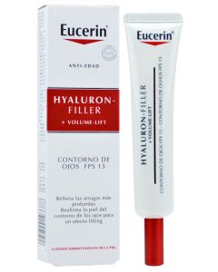 Eucerin Hyaluron Filler Volume-Lift Contorno de Ojos FPS15