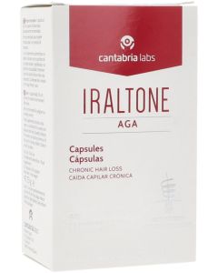 Iraltone Aga Tratamiento Anticaida Crónica 60 Cápsulas