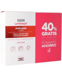 Isdin Lambdapil Loción Anticaída 40% Gratis Segunda Unidad
