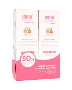 Isdin Woman Antiestrías Pack Duplo 2x250 ml