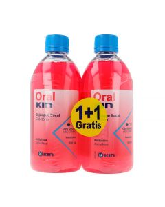 Kin Oral Colutorio Anti-placa 500 ml Pack 2 x 1