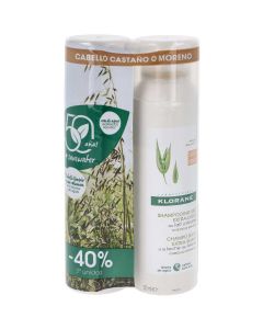 Klorane Champú Seco de Avena para pelo oscuro