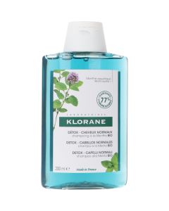 Klorane Champú Detox Menta Acuática 200 ml