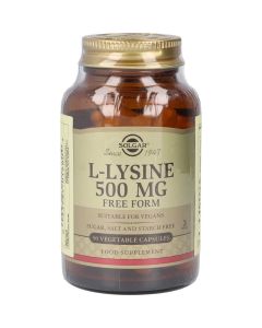 Solgar L-Lisina 500mg 50 cápsulas
