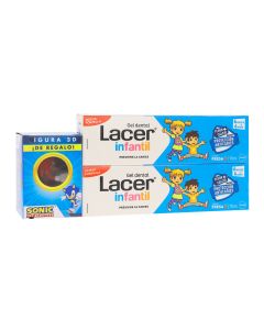 Lacer Infantil Duplo Gel Dental Fresa 75 ml