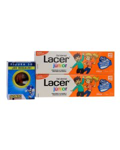 Lacer Junior Duplo Gel Dental Fresa 75 ml