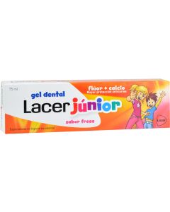 Lacer Junior Gel Dentífrico Sabor Fresa 75 ml