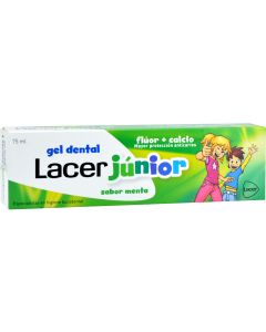 Lacer Junior Gel Dentífrico Sabor Menta 75 ml
