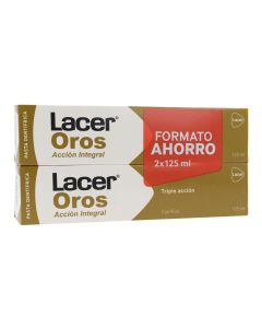 Lacer Oros Pasta Dentífrica Pack Ahorro 2 x 125 ml