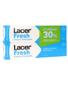 Lacer Fresh Pack Ahorro Gel Dentífrico 2x125 ml