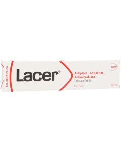 Lacer Pasta Dentífrica Antiplaca - Anticaries - Antimicrobiano 125 ml