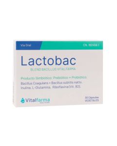 Lactobac simbiótico 30 cápsulas