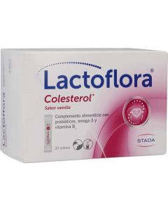 Lactoflora Colesterol sabor vainilla 30 sobres