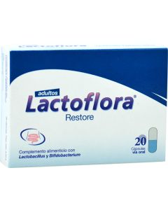 Lactoflora Restore Adultos 20 Cápsulas