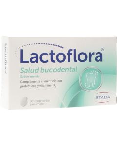 Lactoflora Salud Bucodental sabor Menta 30 Comprimidos