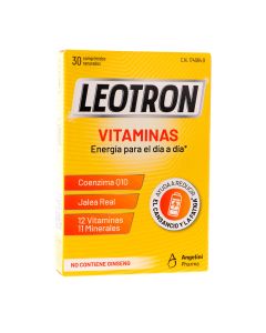 Complemento Leotron Vitalidad Vitaminas 30 Comprimidos