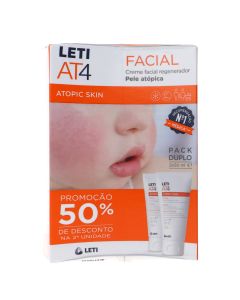 Leti AT4 Duplo Crema Facial 2 x 50ml