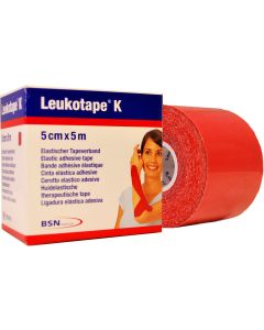 Leukotape K 5x5 Rojo