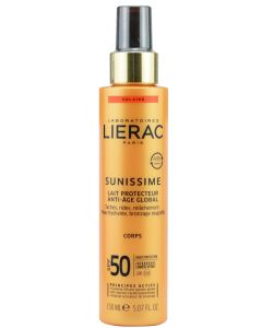 Lierac Sunissime Leche Protectora Corporal Anti-edad SPF50 150 ml