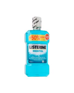 Listerine Mentol Enjuague Bucal 750 ml