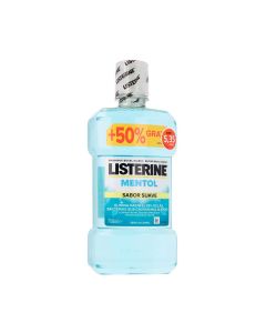 Listerine Mentol Sabor Suave Enjuague Bucal 750 ml
