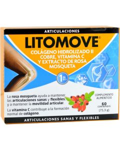 LitoMove Colágeno - Cobre - Vitamina C - Rosa Mosqueta