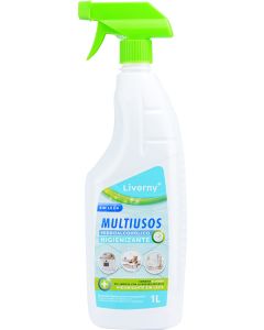 Liverny Multiusos Hidroalcohólico 1 L