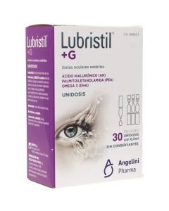 Monodosis Lubristil +G Solución Oftálmica 30 x 0,5 ml