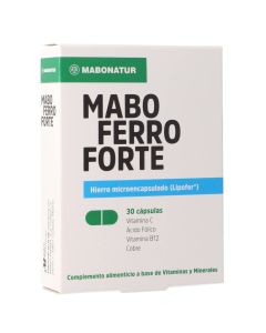 Mabo Ferro Forte microencapsulado 30 cápsulas