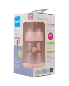Mam Biberón Easy Start Rosa 160 ml +0 meses