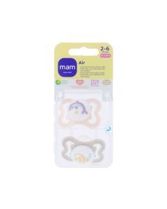 Mam Chupetes Air Planet Love Silicona 2-6 meses