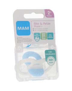 Mam mordedor para dientes anteriores +2 meses Azul