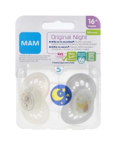 Mam Chupetes  Original Night +16 meses Silicona