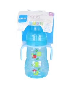 Mam Biberón Trainer+ Azul +4 meses 220 ml