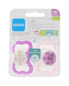 Mam Air Happy Thoughts Chupetes Rosa +16 meses