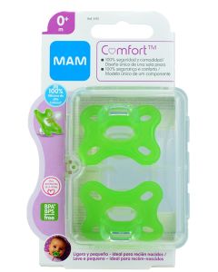 Mam Chupetes Comfort color Verde