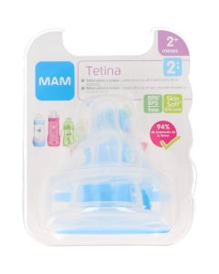 Mam 2 Tetinas de silicona +2 meses