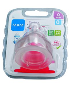 Mam Recambio de Tetinas 0 Meses Flujo extra lento