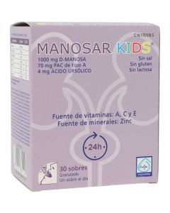 Manosar Kids Sobres para el tracto urinario